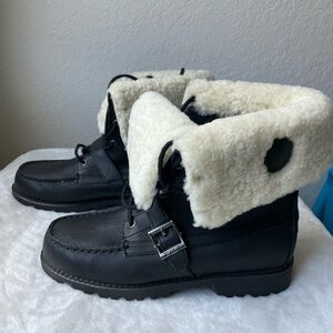 Polo Ralph Lauren Boys Ranger Boots New
